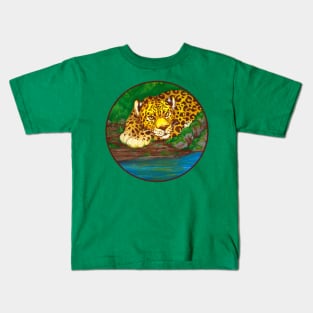 Lounging Leopards Kids T-Shirt